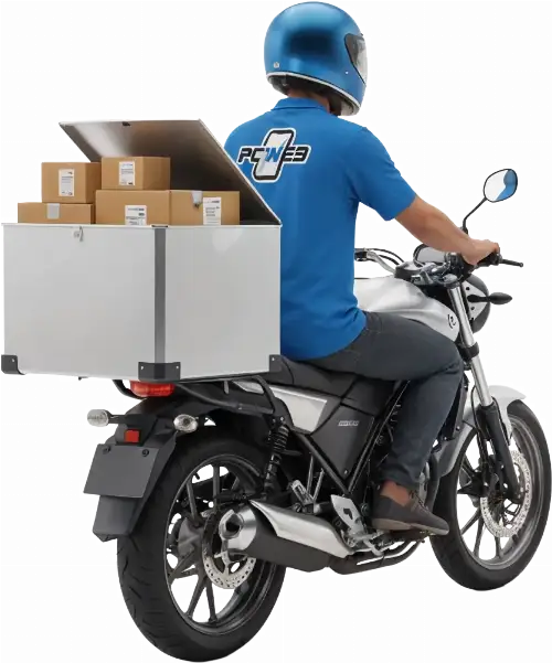 Reparto local en moto ZMG